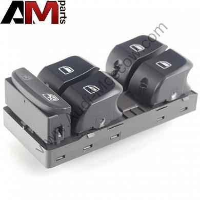 Выключатель электростеклоподъемника для Audi A4 B8 8K0959851DV10Заказать оригинальный выключатель электростеклоподъемника Audi A4 B8 8K0959851DV10- Доставка в регионы РФ