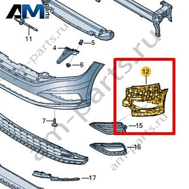 Опорный элемент Volkswagen Jetta VII 2020-2024 17A807723Купить опорный элемент 17A807723 для Фольксваген Джетта VII 2020-2024 по минимальной цене