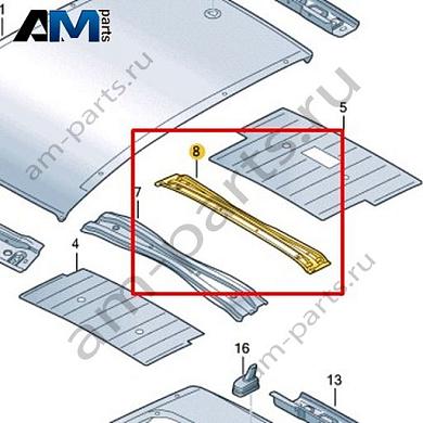 Поперечная балка крыши Volkswagen id4/id5 2021-2024 11A817097Купить поперечную балку крыши 11A817097 для Фольксваген id4/id5 2021-2024- акция
