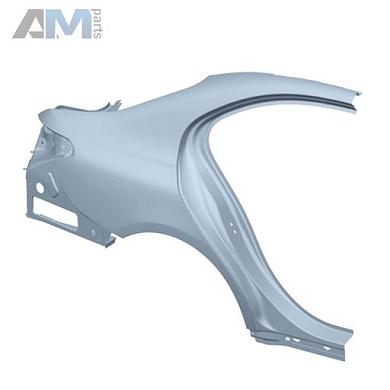 Крыло заднее правое на Mercedes C W206 (2021-2024) A2066308401