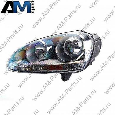 Фара ксеноновая левая Гольф 5 Depo 441-11A5L-LEHM3