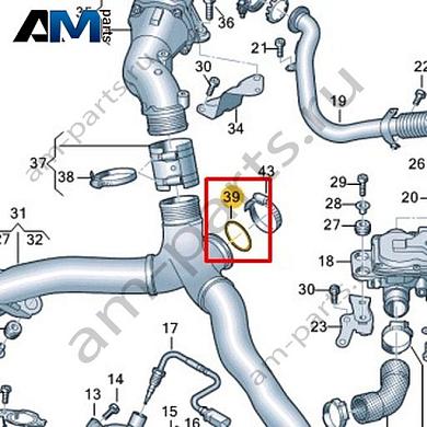 Уплотнитель VAG 057145113EКупить уплотнитель 057145113E Фольксваген/Ауди/Шкода- выгодные цены
