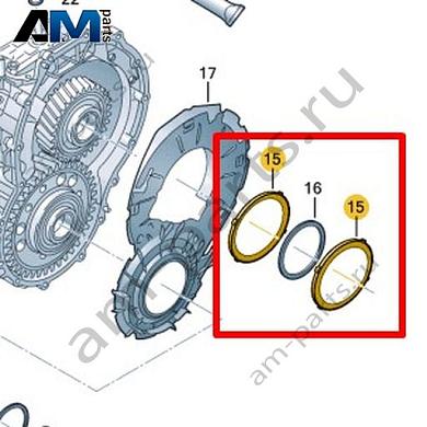 Упорный подшипник VAG 0MA311213Купить упорный подшипник 0MA311213 на Фольксваген/Ауди/Шкоду на выгодных условиях