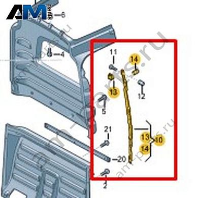 Кронштейн Volkswagen id-Buzz 2023-2024 1T5863233Купить кронштейн 1T5863233 на Фольксваген id-Buzz 2023-2024- выгодные цены