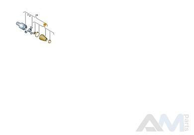 Пыльник внутреннего левого ШРУСа (DSG) для Volkswagen Caravelle T6 7LA498201A