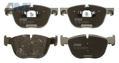 Передние тормозные колодки (GDB1726) TRW для BMW X5 (F15) 25d/25dX/28i