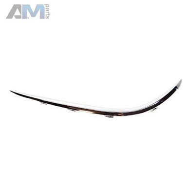 Хром полоса нижней решетки переднего бампера верх прав на Mercedes E W213 (2016-2023) A2138850274