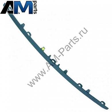 Молдинг переднего бампера черный Шкода Суперб 3T08535519B9