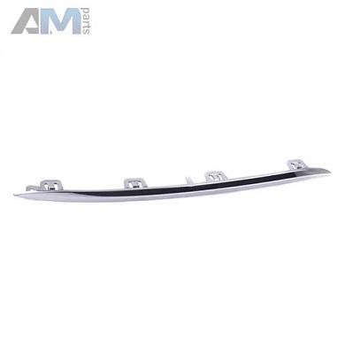 Молдинг заднего бампера левый хромированный на Mercedes C W205 (2014-2023) A2058850521