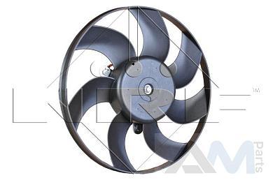 Дополнительный вентилятор NRF (47388) Volkswagen B6 (2005-2011) 1.6BSE (102л.с.)