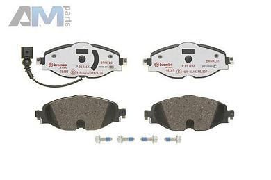 Передние керамические тормозные колодки BREMBO P85126X на Audi A3 (8V) 2012-2020