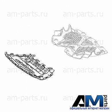 Защита двигателя передняя часть Mercedes S-class W222 (2017-2020) A2225201500