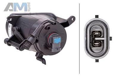 Противотуманная фара правая (1N0010327121) HELLA на Audi Q7 (4L) 2007-2015