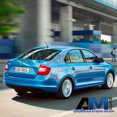 Заднее стекло с обогревом тонированное Octavia A5 Combi 1Z9845049B