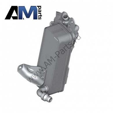 Радиатор охлаждения масла КПП 17218514515 на BMW F30 318i