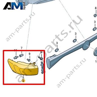Светодиодный задний левый фонарь Volkswagen id4/id5 2021-2024 11A945095Купить светодиодный задний левый фонарь 11A945095 Фольксваген id4/id5 2021-2024- выгодные цены