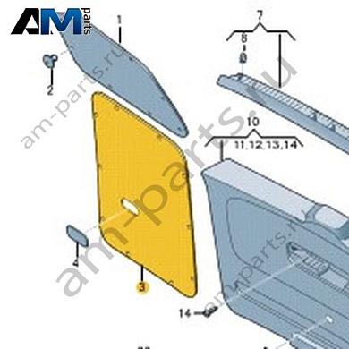 Облицовка распашной двери Volkswagen id-Buzz 2023-2024 1T5867612Купить облицовку распашную двери 1T5867612 для Фольксваген id-Buzz 2023-2024- минимальная цена