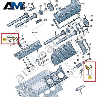 Качающий рычаг клапана VAG 059109417QКупить качающий рычаг клапана 059109417Q Фольксваген/Ауди/Шкода- спец. Цена