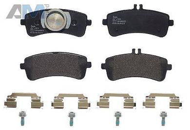 Задние тормозные колодки (P50130) BREMBO на Mercedes E-Class W213 E400d/E400/E450/E43 AMG