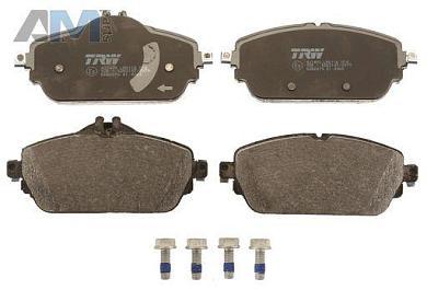 Передние тормозные колодки GDB2070 TRW для Мерседес C200d/E220d