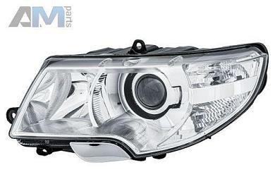 Фара ксенон левая (1ZS247047331) HELLA для Skoda Superb 3T (2008-2015)