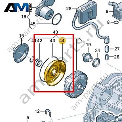 Крышка VAG 0GC301205DКупить крышку 0GC301205D Фольксваген/Ауди/Шкода- гарантия наличия