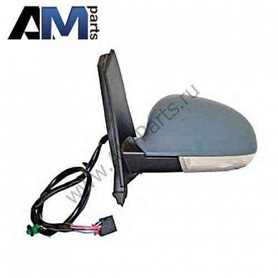 Механизм зеркала левый с электроприводом и подогревом с памятью складыванием и фонарем Гольф Плюс VAG 5M1857507AT9B9