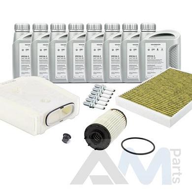 Оригинальный набор для ТО-2/4 Touareg (2018-2023) 3.0TSI с маслом 5W40