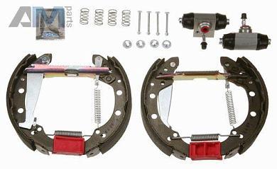 Барабанные тормозные колодки TRW GSK1512  Skoda Mk2 (2007-2014)