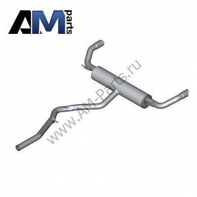 Задний глушитель 18308572488 на BMW (F16) 30dX