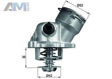 Термостат системы охлаждения (MAHLE/KNECHT) TM29100D для Mb S-klasse 2005-2013 V (W221) S500 (388 л.с.)