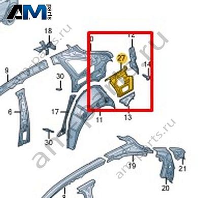 Удлинитель боковины Volkswagen Taigo 2022-2024 2G7809682Купить удлинитель боковины 2G7809682 для Фольксваген Тайго 2022-2024- гарантия наличия