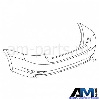 Облицовка бампера на Skoda 3V5807421Купить оригинальную облицовку бампера для Skoda 3V5807421- Подходит для автомобилей на гарантии