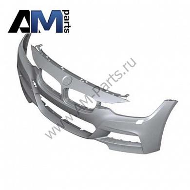 Облицовка переднего бампера БМВ 3 серии F30 (М-пакет) 51118067944