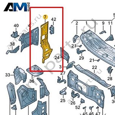Внутренняя часть стойки A Volkswagen id-Buzz 2023-2024 1T3802624BКупить внутреннюю часть стойки A 1T3802624B Фольксваген id-Buzz 2023-2024- гарантия наличия