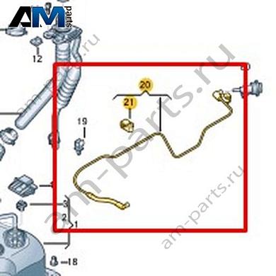 Дозирующий трубопровод Volkswagen Crafter 2012-2016 2E0201268Купить дозирующий трубопровод 2E0201268 для Фольксваген Крафтер 2012-2016- минимальная цена