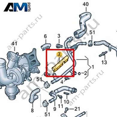 Теплоизоляция VAG 06L133833ACКупить теплоизоляцию 06L133833AC Фольксваген/Ауди/Шкода по минимальной цене