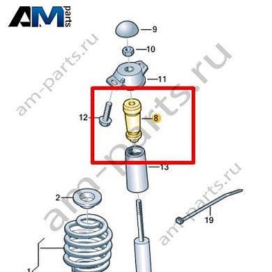 Упор Volkswagen id3 2020-2024 1EA511357CКупить упор 1EA511357C на Фольксваген id3 2020-2024 на выгодных условиях