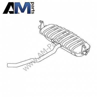 Задний глушитель для Volkswagen Touareg 7P6253609ACЗаказать задний глушитель Volkswagen Touareg 7P6253609AC- Широкий ассортимент