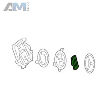 Кронштейн звезды крышки багажника на Mercedes C W205 (2014-2023) A2058170032