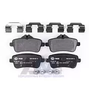 Колодки тормозные задние Behr-hella на Mercedes ML W166 500/63 AMG 8DB355020-161