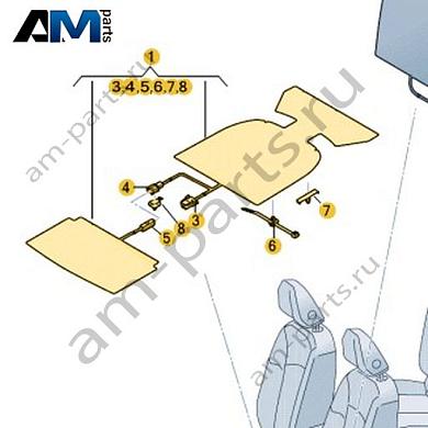 Нагревательный элемент сиденья Volkswagen id3 2020-2024 10A963555Купить нагревательный элемент сиденья 10A963555 для Фольксваген id3 2020-2024- спец. Цена