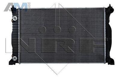 Радиатор охлаждения двигателя NRF (50543) на Audi A4 (B7) 2005-2009 2.0Diesel