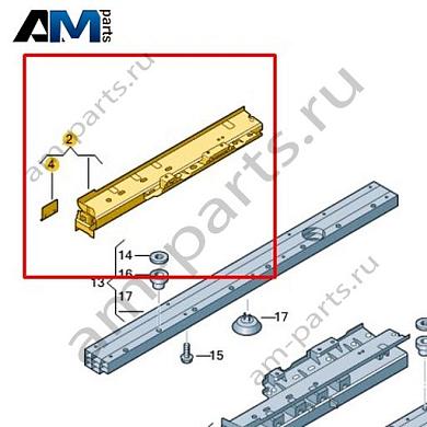 Порог Volkswagen id-Buzz 2023-2024 1N3801252CКупить порог 1N3801252C для Фольксваген id-Buzz 2023-2024- выгодные цены