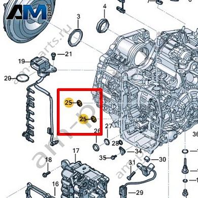 Манжетное уплотнение VAG 09S321381Купить манжетное уплотнение 09S321381 для Фольксваген/Ауди/Шкода на выгодных условиях