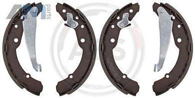 Барабанные тормозные колодки ABS 9042 на Volkswagen Polo Sedan (2010-2015)