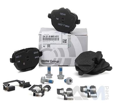 Задние тормозные колодки на BMW 5 серии (G30) 530i/530iX 34216885451