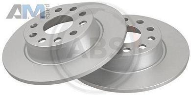 Задние тормозные диски ABS 18117 на Audi A3 (8V) 2012-2020