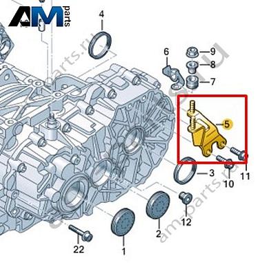 Опора троса VAG 0CZ321397DКупить опору троса 0CZ321397D на Фольксваген/Ауди/Шкоду по минимальной цене