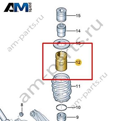 Гофрированный чехол Volkswagen id-Buzz 2023-2024 1N3511367BКупить гофрированный чехол 1N3511367B Фольксваген id-Buzz 2023-2024- акция